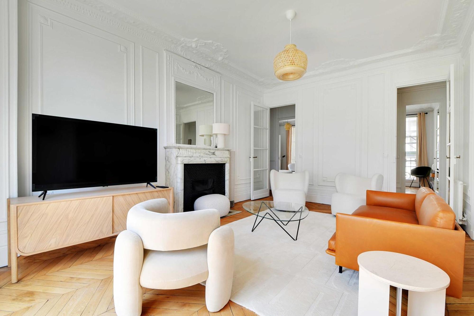 Appartement Elegant And Modern 3bd 6p - Eiffel Tower *